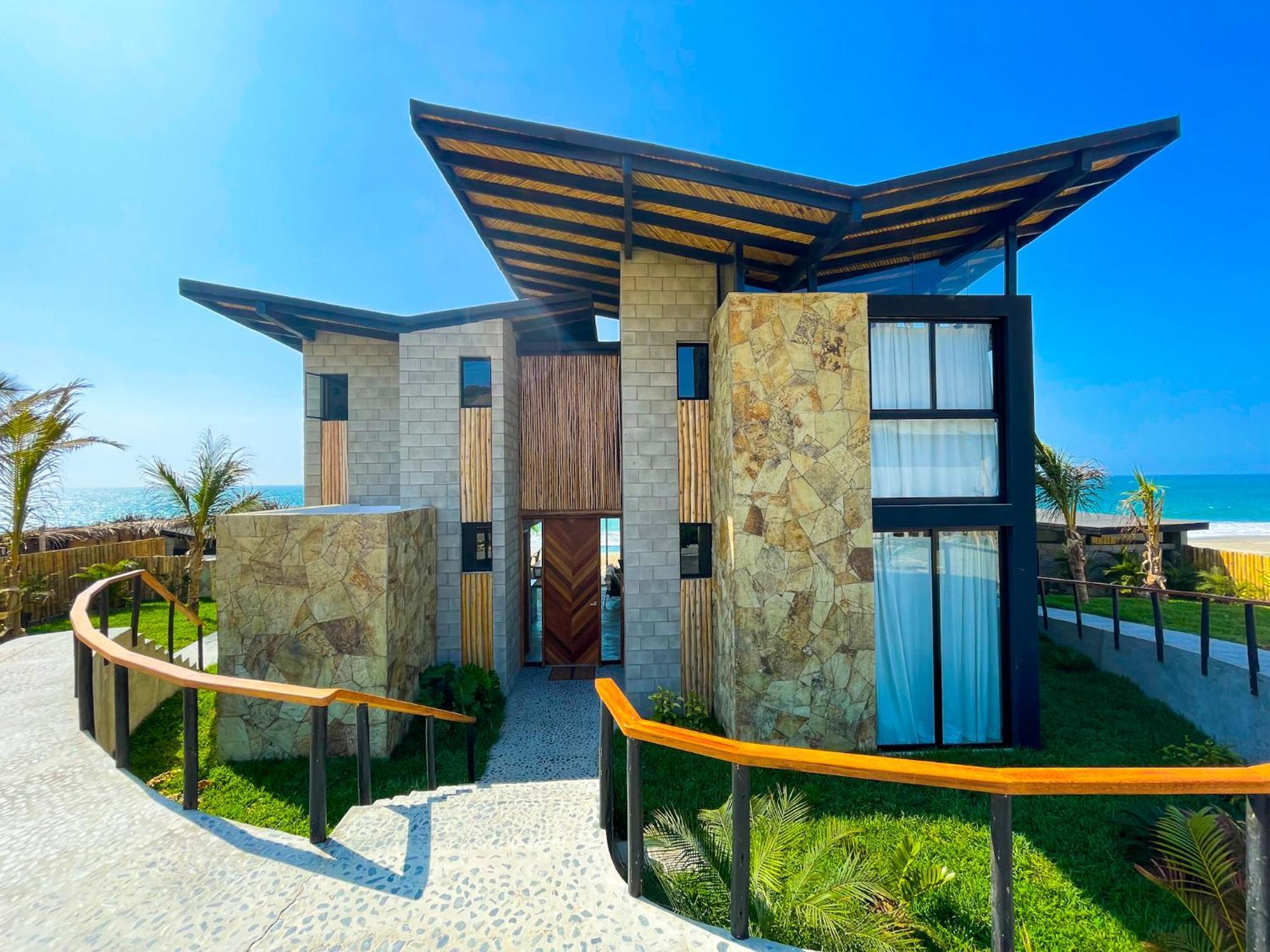 Diem Vichayito Beachfront Eco-Luxury Villa Habitación foto